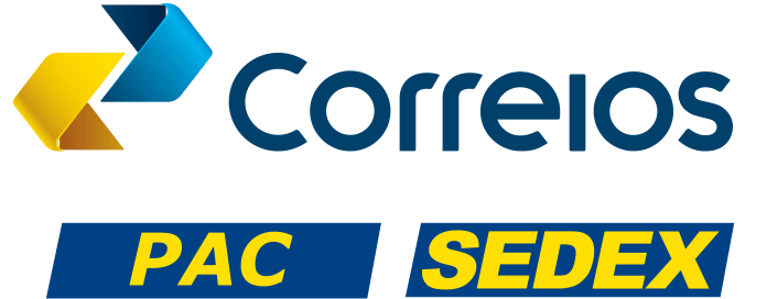 Logo dos Correios, Pac e Sedex