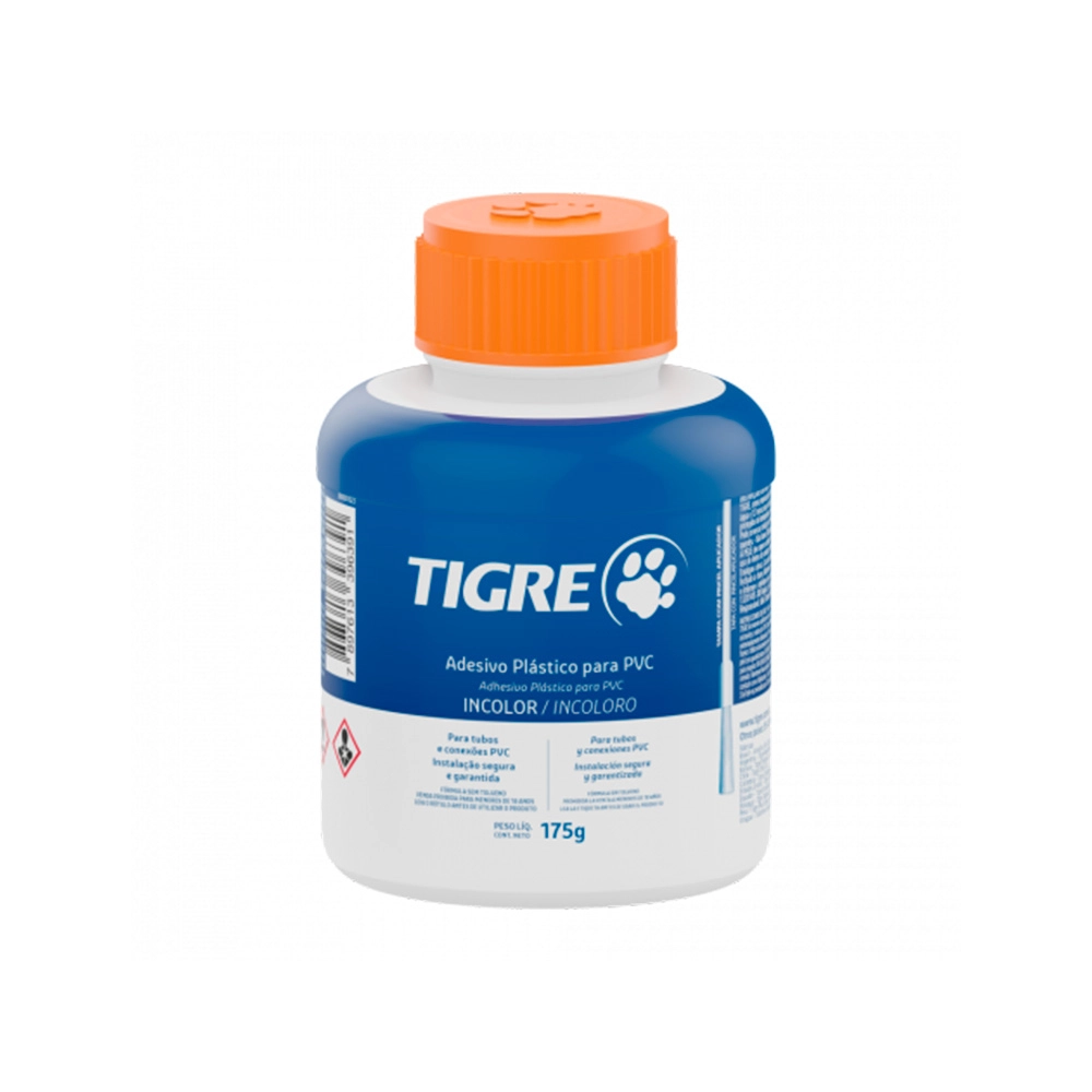 ADESIVO PARA PVC INCOLOR 175G - TIGRE 