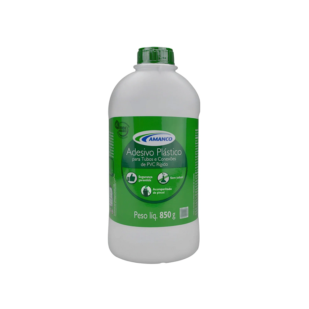 ADESIVO PARA PVC INCOLOR 850G - AMANCO 
