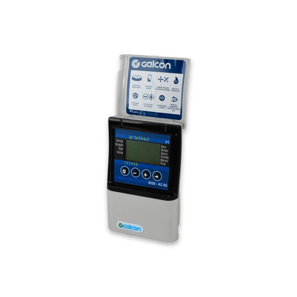 CONTROLADOR DE IRRIGAÇÃO GALCON AC6S- GALCON 