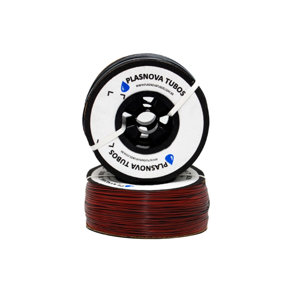ESPAGUETE VERMELHO 0,8 X 2,5MM - 500M - PLASNOVA 