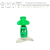 MICRO ASPERSOR GREEN SPIN BOCAL VERDE 105 L/H -NDJ 