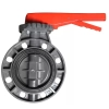VÁLVULA BORBOLETA PVC-U EPDM PN10 D.160-6 - AQUA PLASTIC