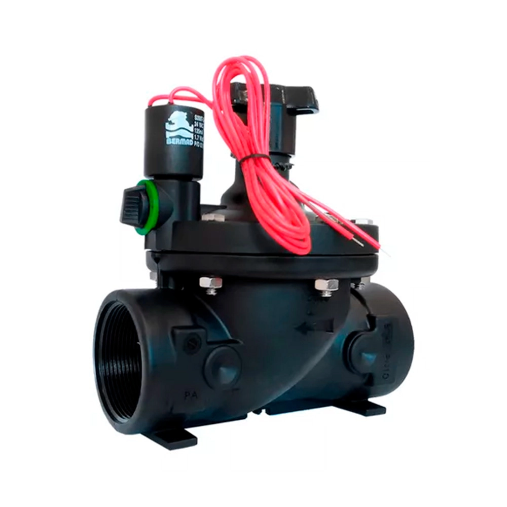 VÁLVULA ELÉTRICA 3/4" C/ FECHO 24VAC - BERMAD 
